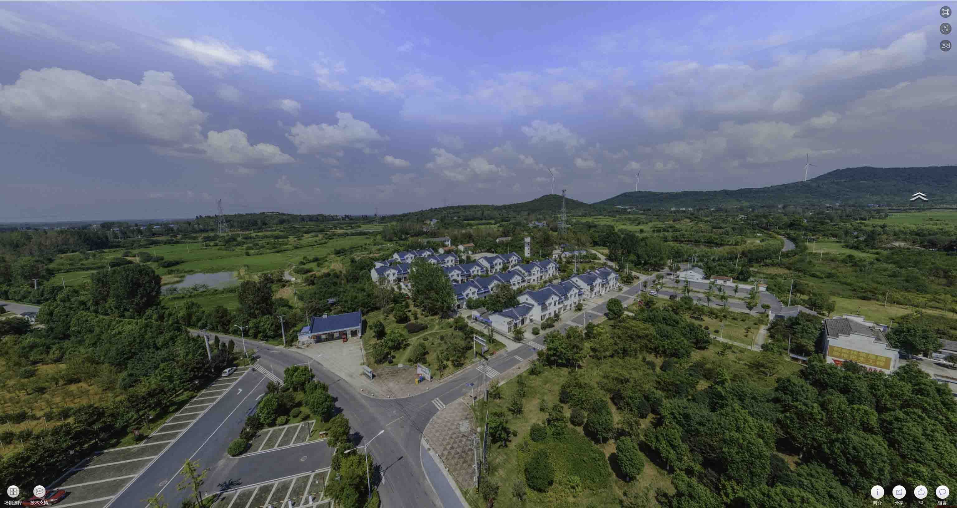 岳口镇360全景拍摄：记录生活每一刻的完整视角——在手绘地图中的创意应用